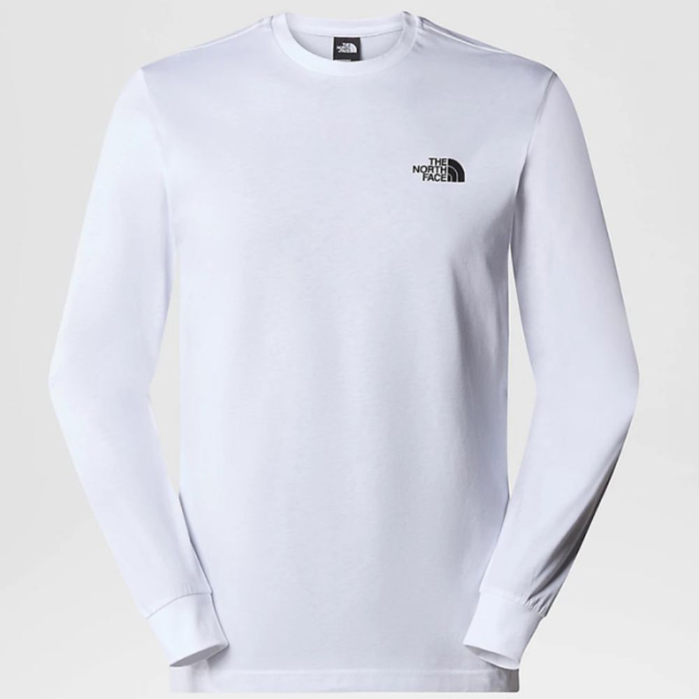 THE NORTH FACE MEN REDBOX WHITE SWEATSHIRT	